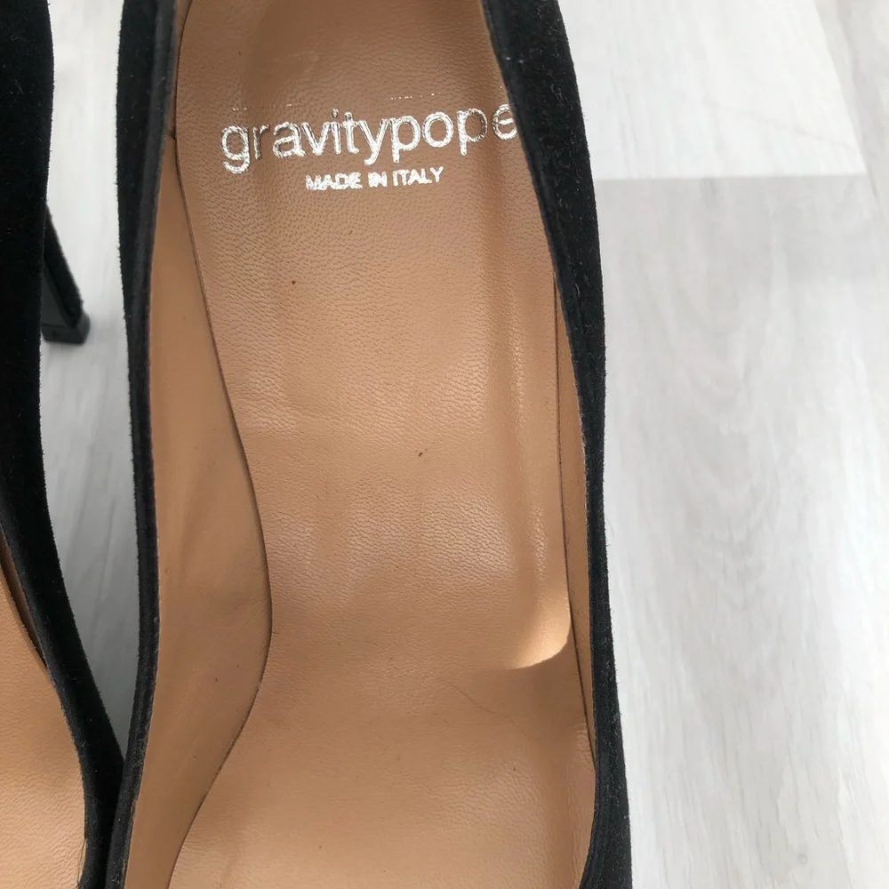 New Gravitypope Black Heels - Picture 6 of 7